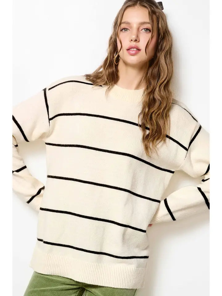 Delores Loose Fit Long Sleeve Sweater