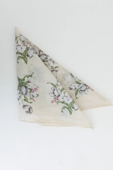 Nola Orchid Pattern Bandana