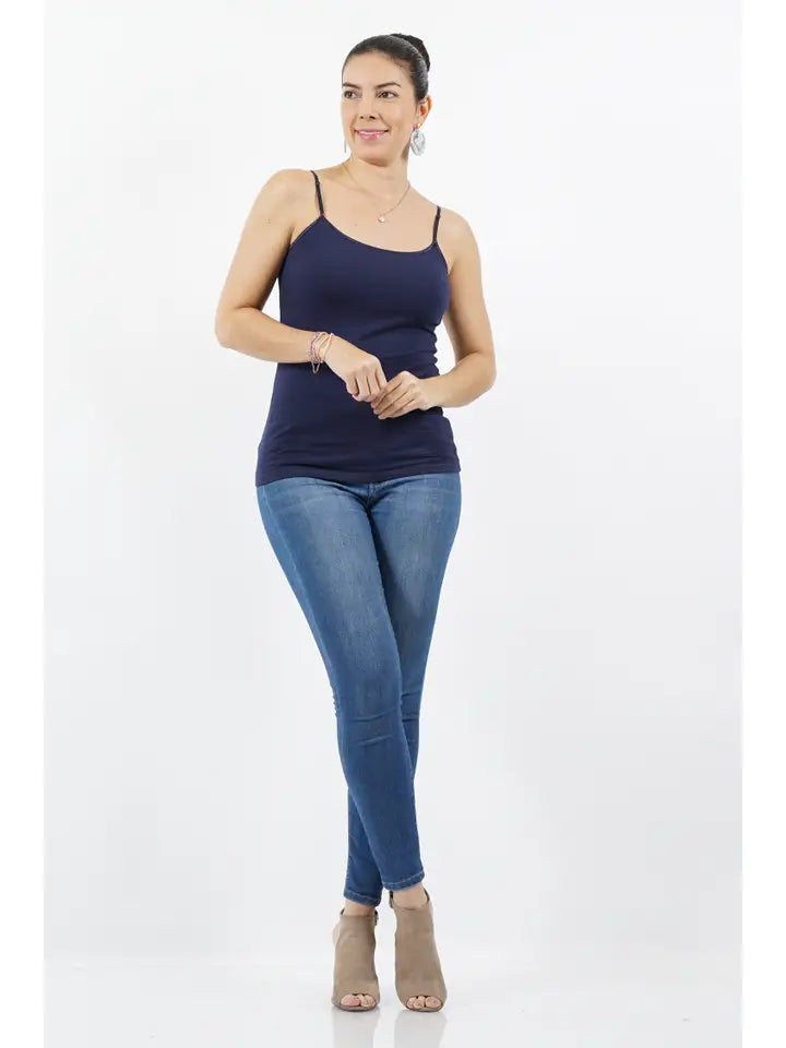 Juno Slim Cami w/ Shelf Bra