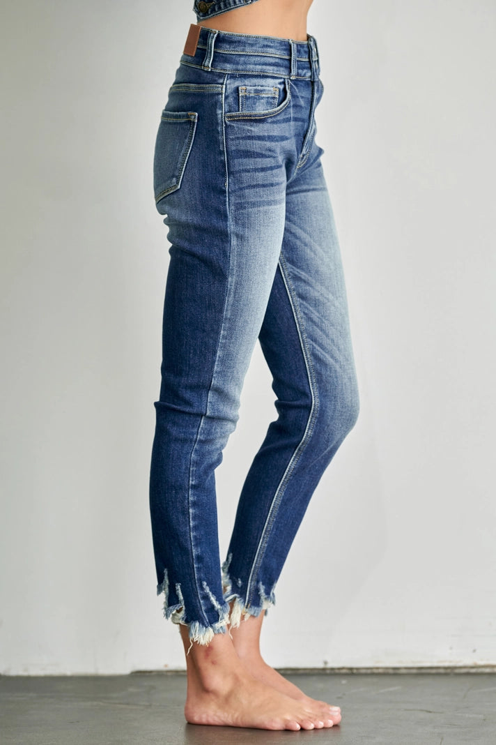 Aida High Rise Skinny Jeans - Extend Sizes