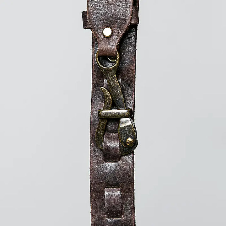 Tatum Genuine Leather Hook Belt