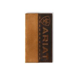 The Wyatt Roughout Rodeo Ariat Trifold Wallet