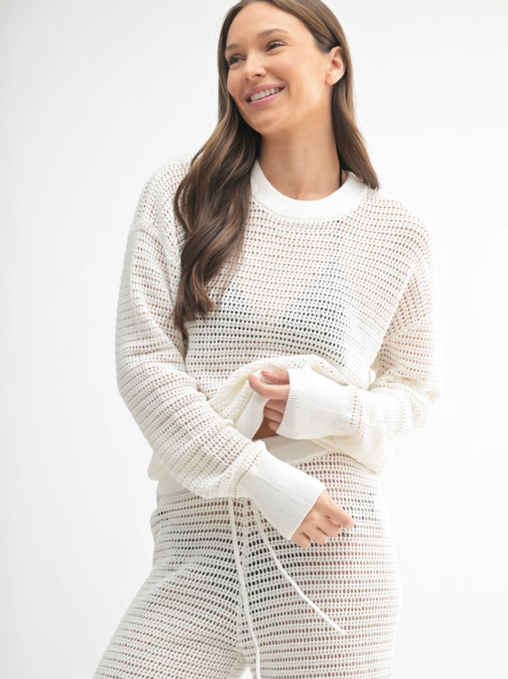 Marlowe Crochet Pullover