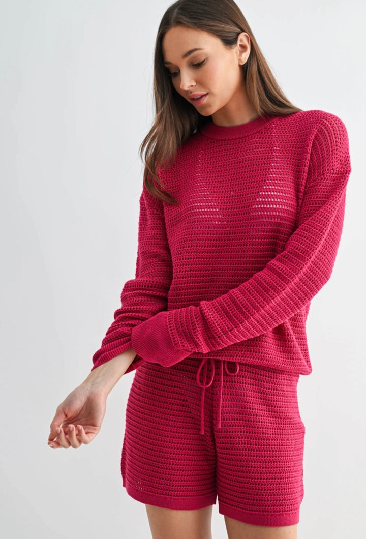 Marlowe Crochet Pullover