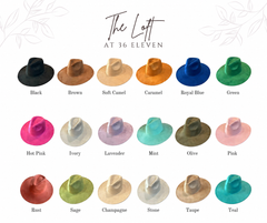 The Suede Burned Brim Collection
