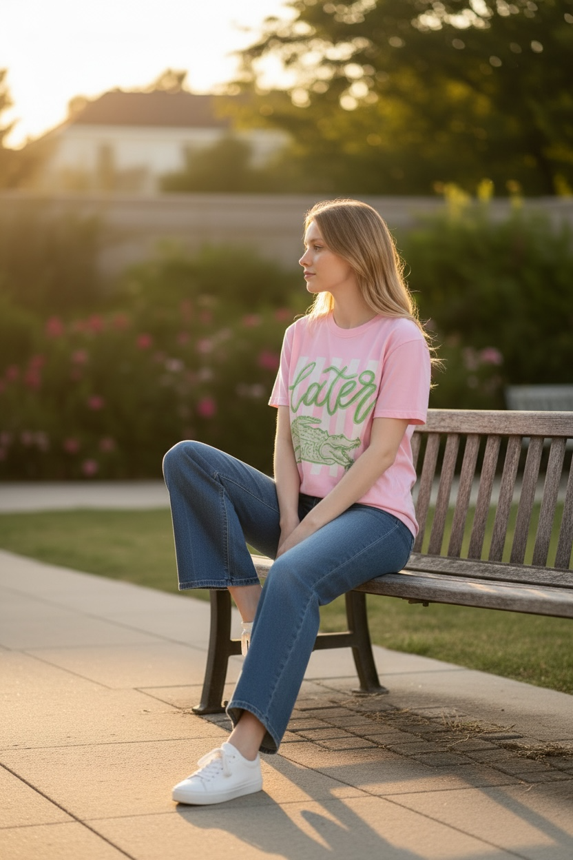 Byrdie Later Gator Tee