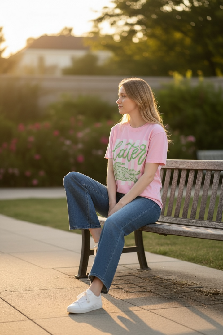 Byrdie Later Gator Tee