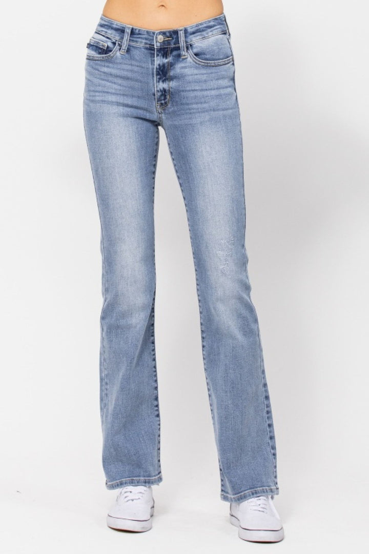 Judy Blue Gina Mid Rise Bootcut Jeans