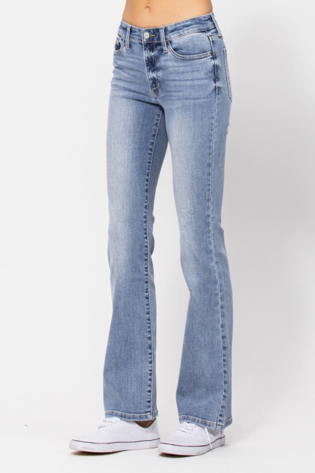 Judy Blue Gina Mid Rise Bootcut Jeans