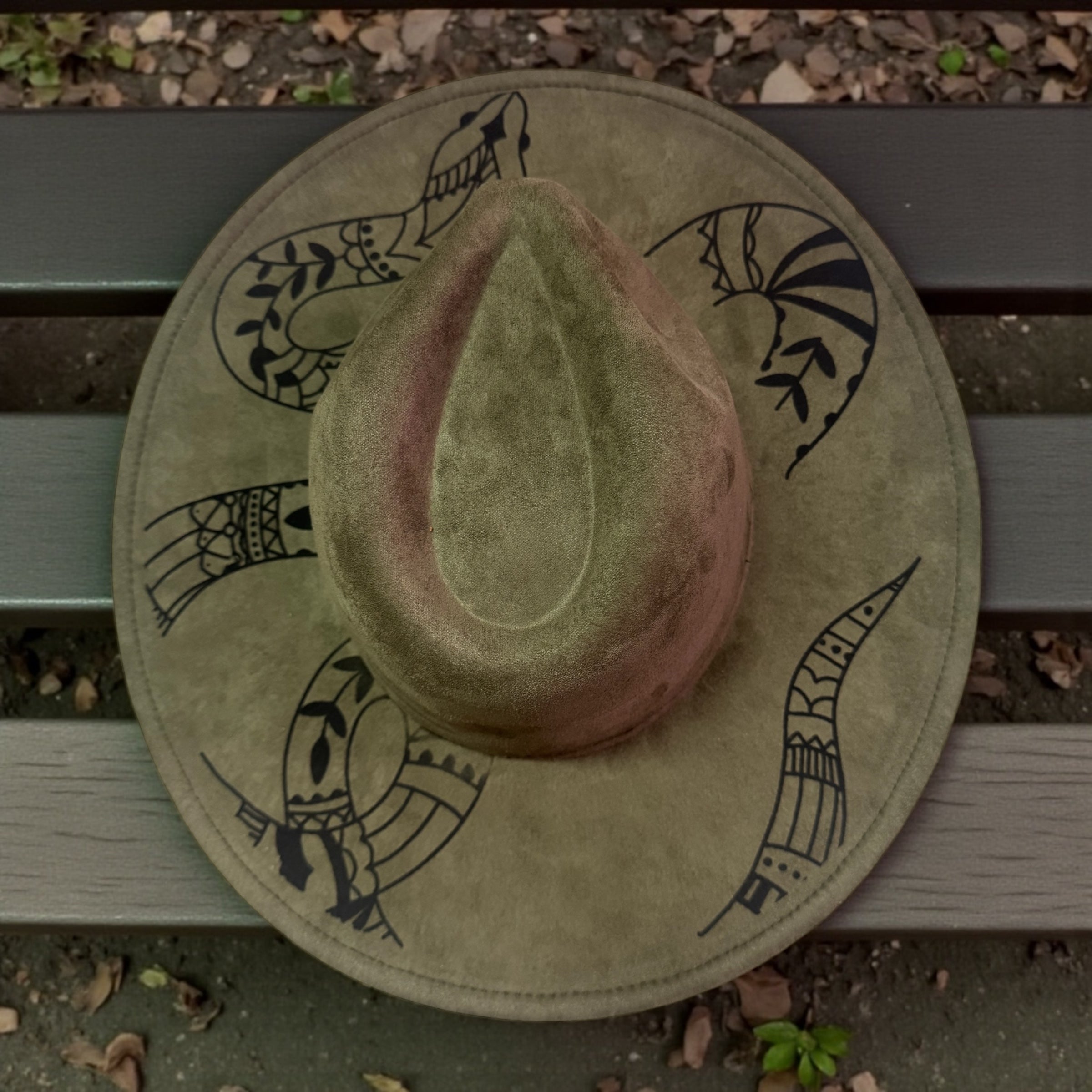 The Suede Burned Brim Collection