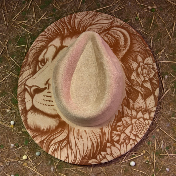 Lion’s Garden Suede Hat