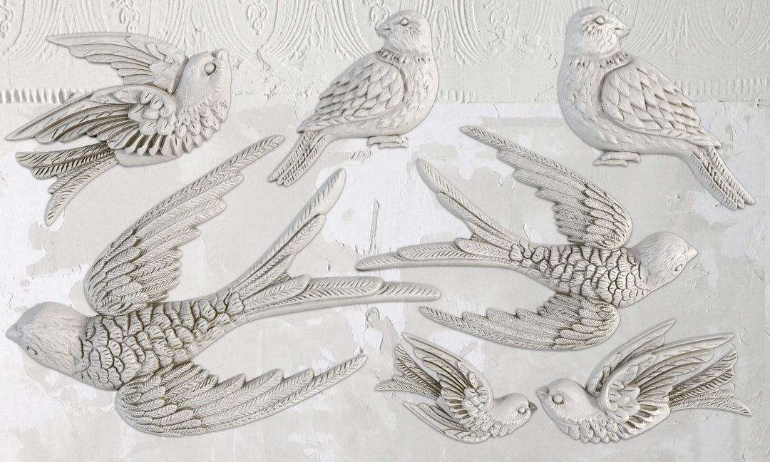 IOD Birdsong 6X10 Mould