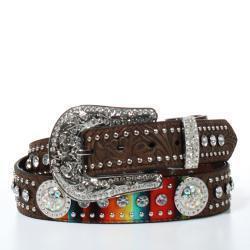 The Cassidy Serape Concho Belt Nocona Belt