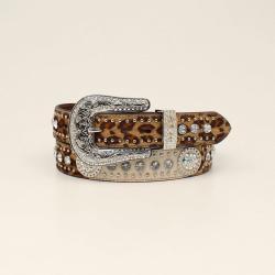 The Savannah Leopard Concho Nocona Belt