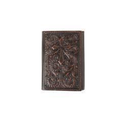 The Waylon Cross Nocona Trifold Wallet
