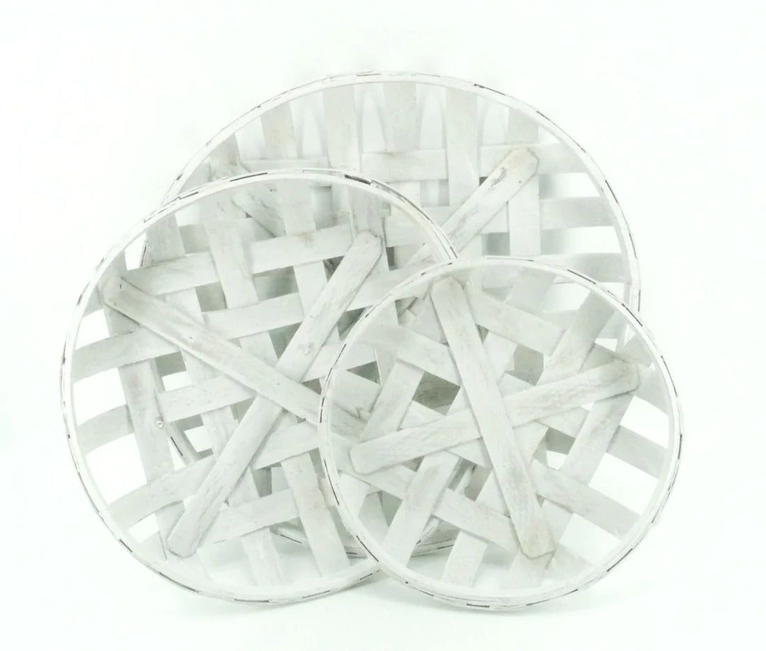 36 tobacco basket Tobacco Baskets (Set of 3) 36 tobacco basket Tobacco Baskets (Set of 3)
