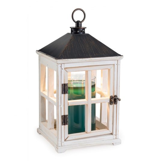 Rylie Weathered Wooden Lantern