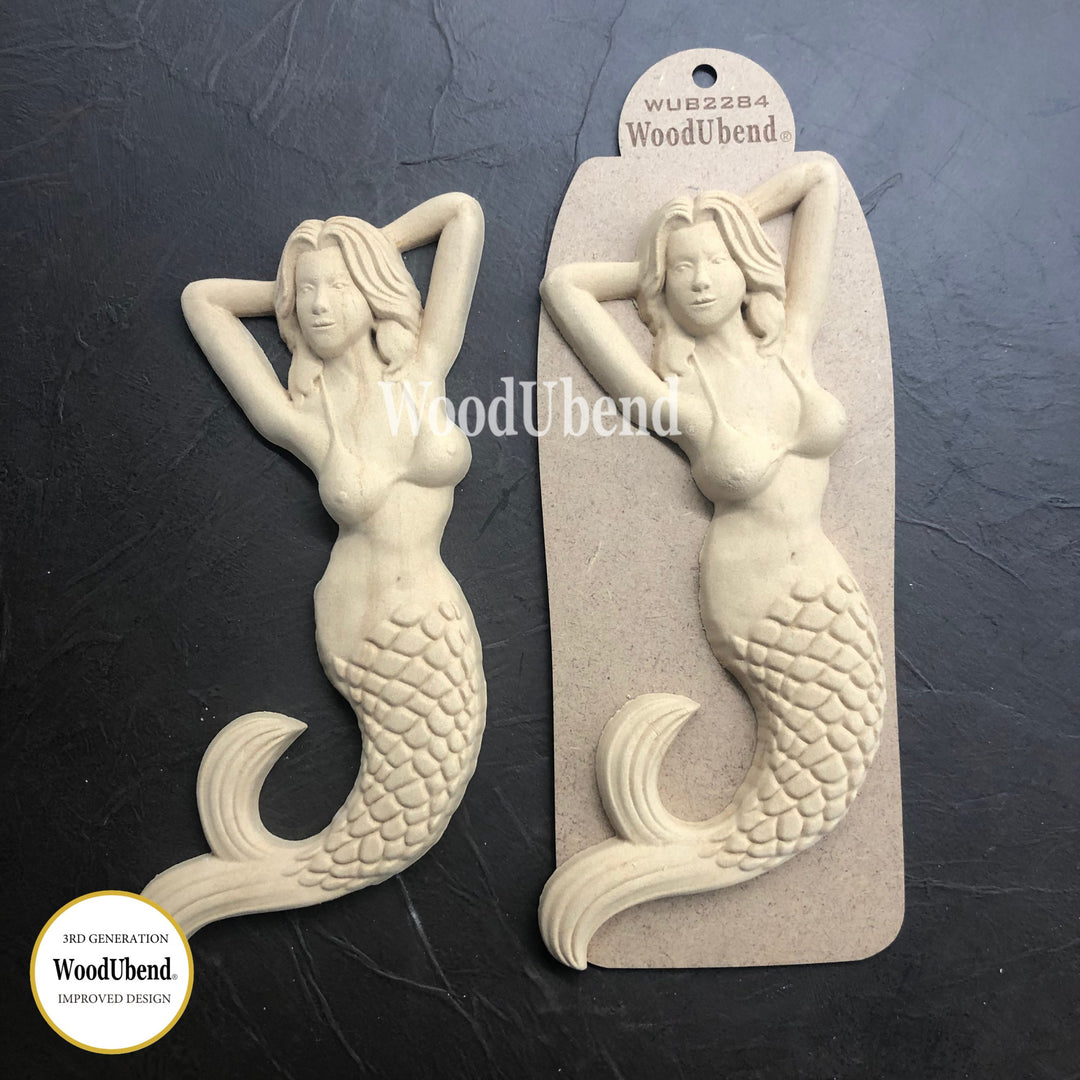 WoodUbend Mermaids Moulds WUB2284 (Set of 2)