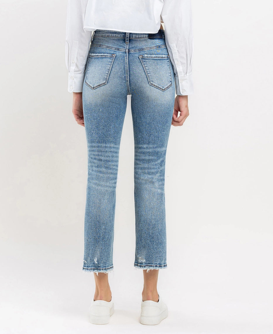 Ashton High Rise Slim Straight Jeans