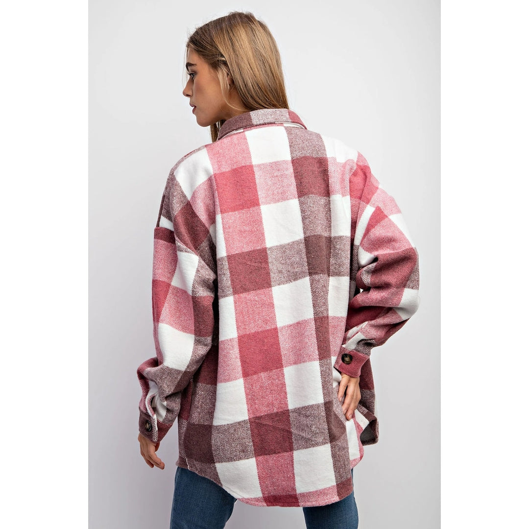 Hollis Plaid Flannel Shacket