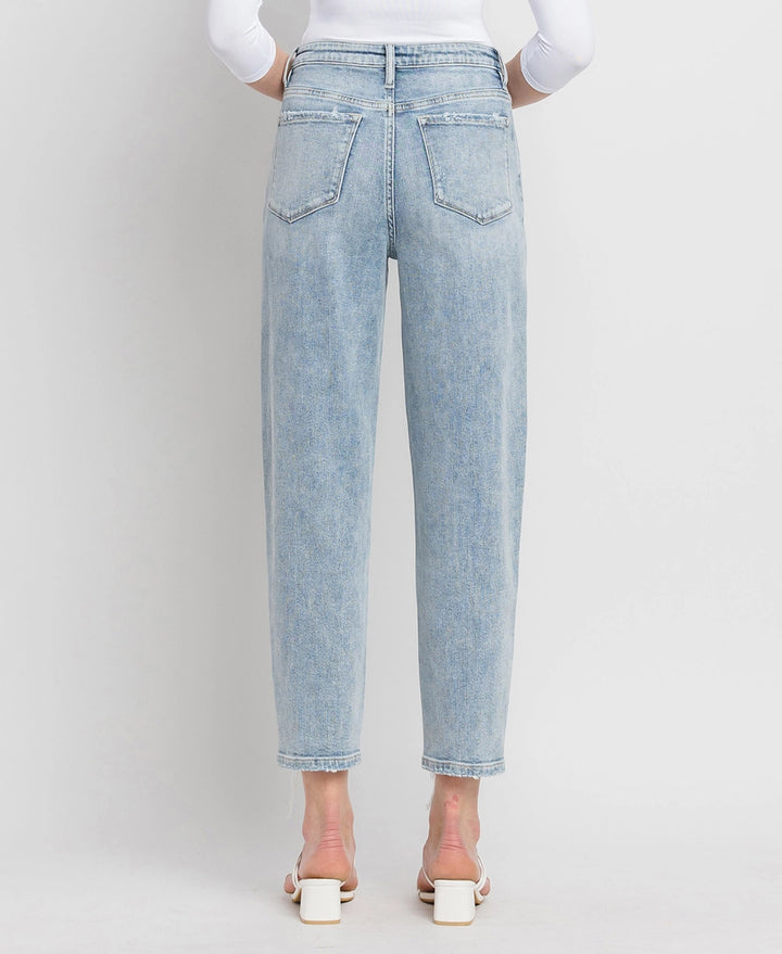 Eleanor Super High Rise Barrel Jeans