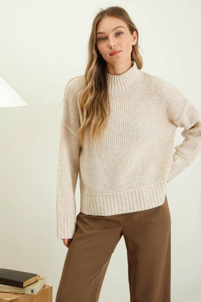 Bea Mock Neck Sweater