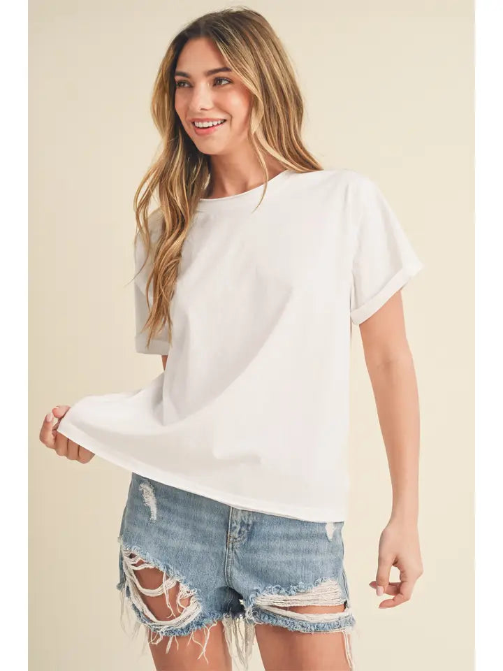 Mali Baby Tee Short Sleeve Top