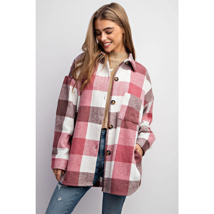 Hollis Plaid Flannel Shacket