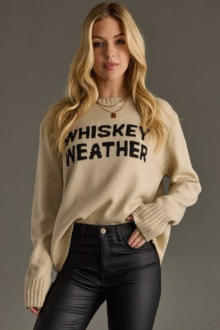 Octavia Whiskey Weather Sweater