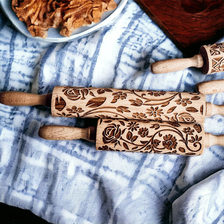 Carly Embossed Rolling Pin