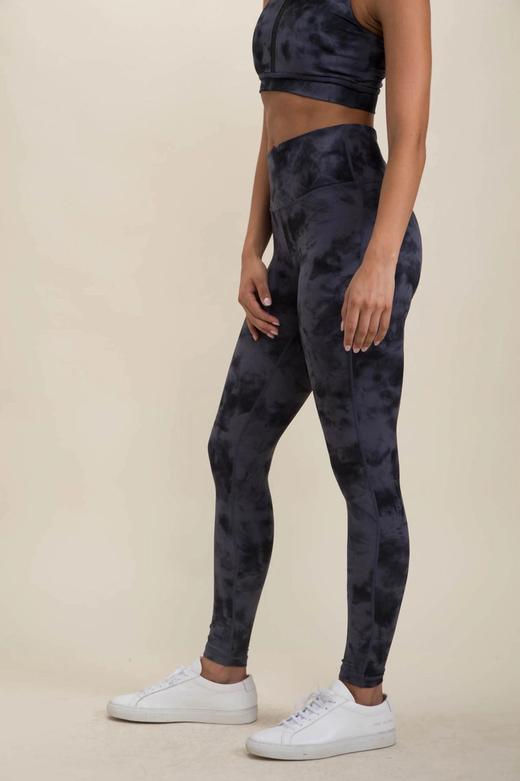 Tia Tie-Dye High Rise Leggings