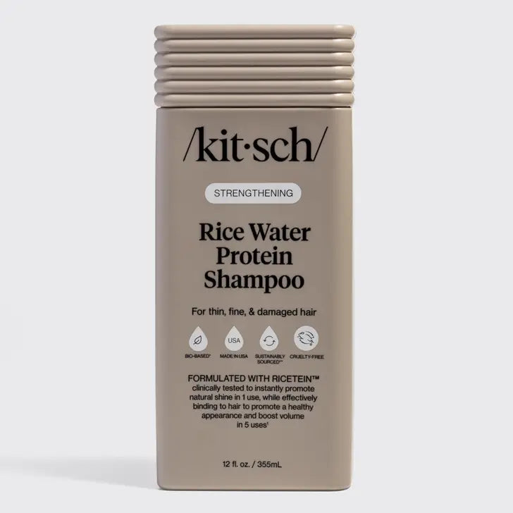 Kitsch Rice Water Protein Strengthening Shampoo