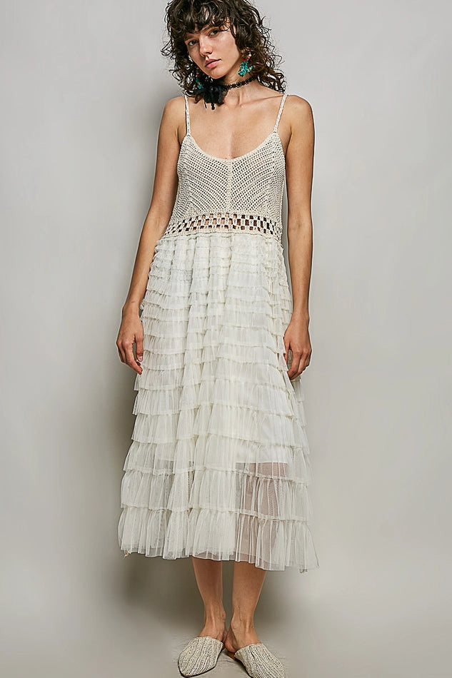 Willow Crochet And Lace Dress