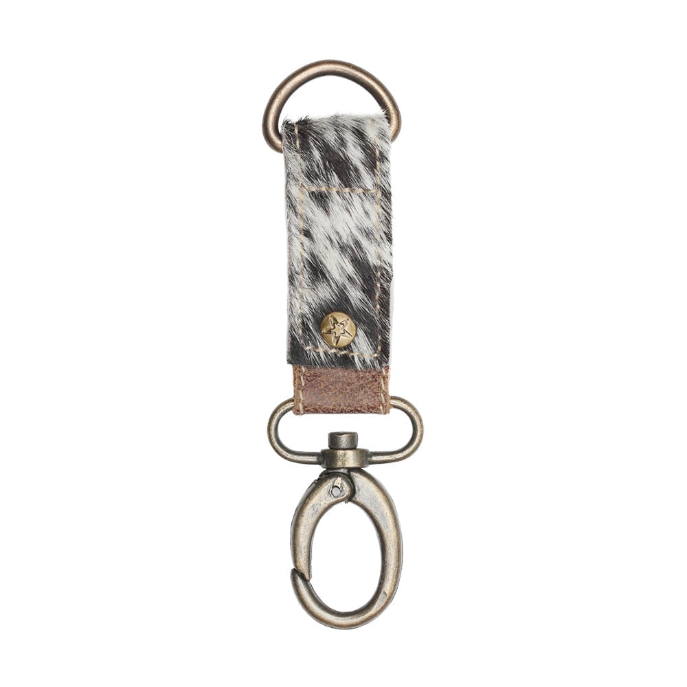 Brooke Cowhide Keychains