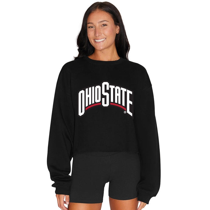 Pandora OSU Buckeyes Black Crewneck