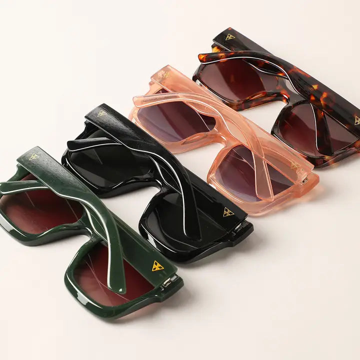 Sable Oversized Square Sunglasses