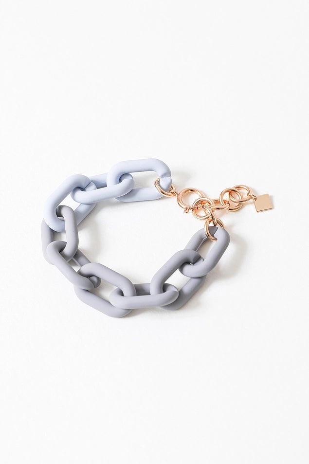 Lainey Two-Tone Chunky Linked Chain Bracelet