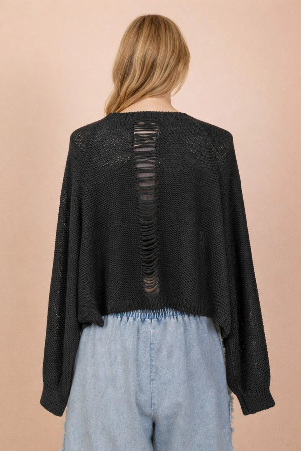 Topanga Open Knit Cardigan