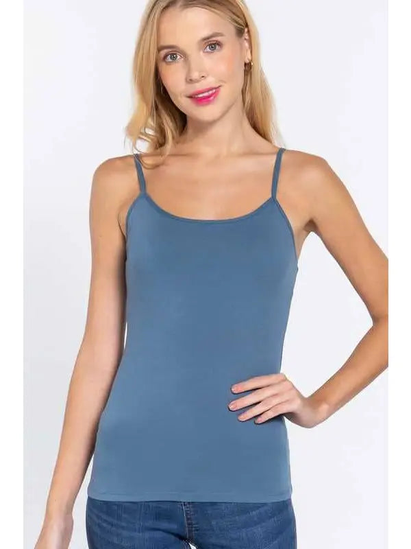 Nicolette Cropped Cami with Self Bra