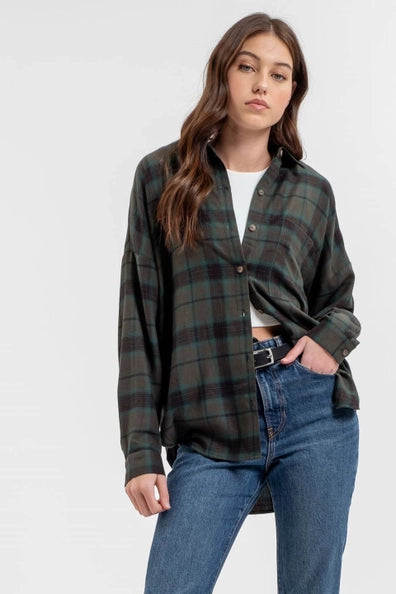 Vesper Evergreen Plaid Shirt