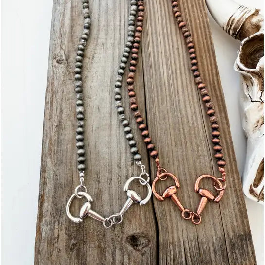 Sable Ridge Horsebit Necklace