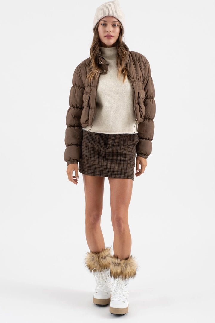 Hanel Cropped Puffer Jacket