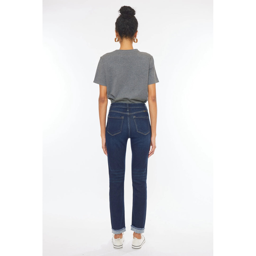 Luna High Rise Cigarette Fit Jeans