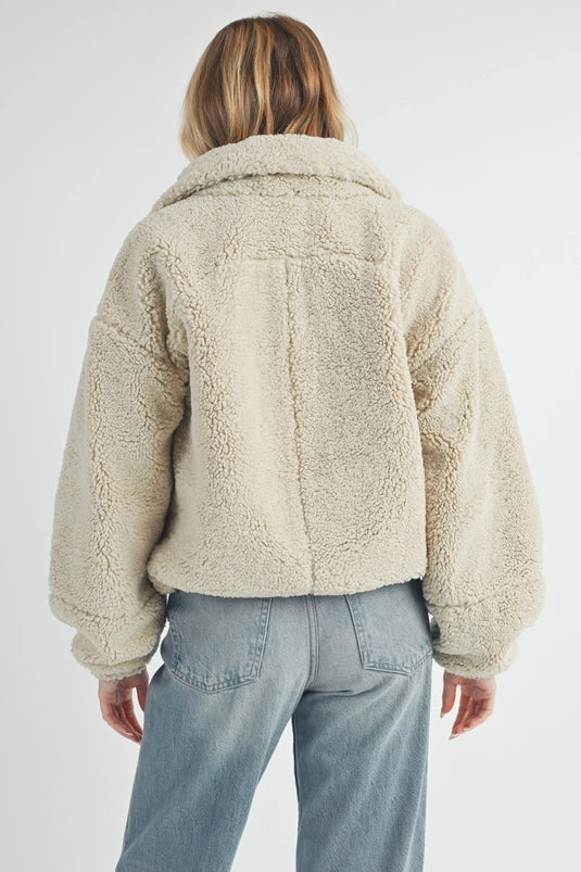 Nessa Teddy Zip Jacket