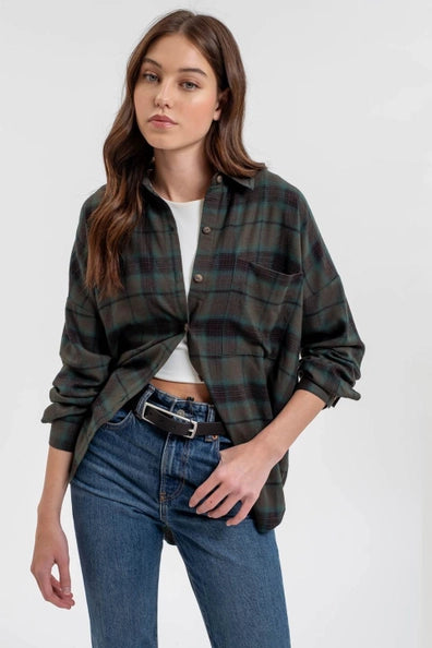 Vesper Evergreen Plaid Shirt