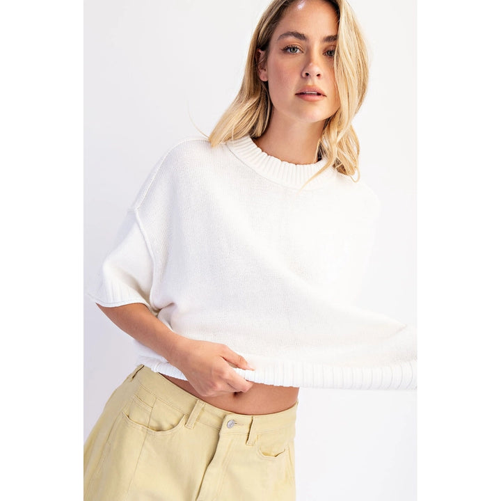 Marlowe Oversized Crewneck Sweater