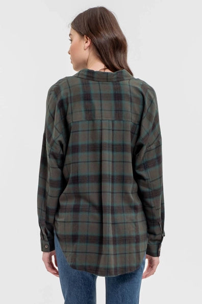 Vesper Evergreen Plaid Shirt