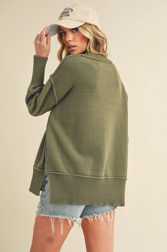 Selena Slouchy Knit Sweater