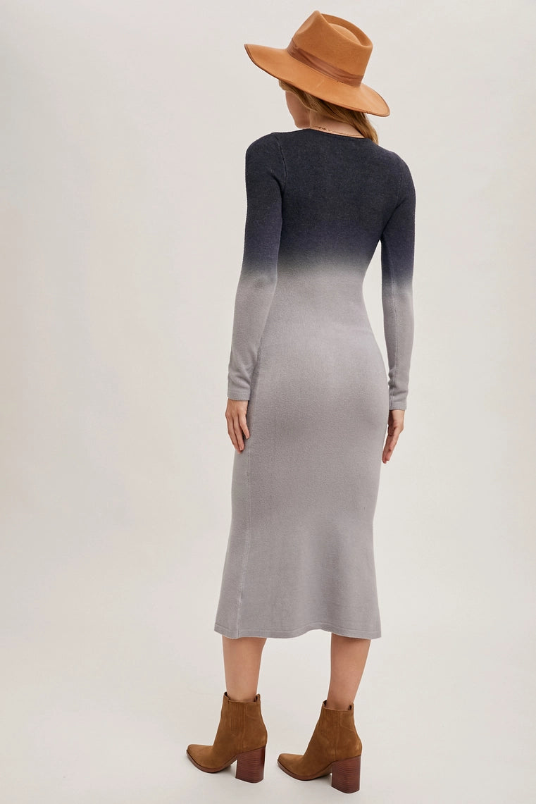 Trinity Bodycon Knit Midi Dress