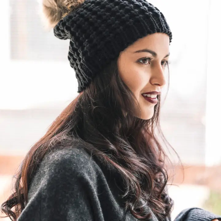 Denver Textured Knit Beanie